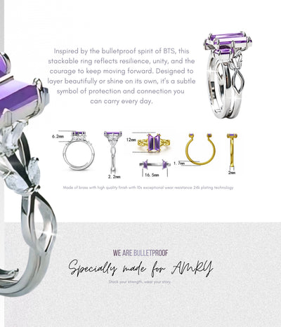 Bulletproof Ring Set